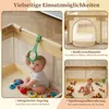 Koonmi Laufstall Baby 120x120 cm Faltbarer Laufgitter mit – Produktbild-Vorschau 5