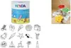 HEYDA 204888490 Stempel-Set Urlaub Holz Produktbild-Vorschau 2