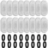 Katzenbrunnen Filter,16 Stück Ersatzfilter für Edelstahl Produktbild-Vorschau 1