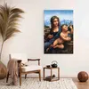 Italienischer Leinwand Leinwandbild - Madonna With a Produktbild-Vorschau 4