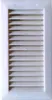 Belüftungsgitter zum Einbauen mit Lasche aus ABS 13,3x26cm Produktbild-Vorschau 1