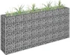 vidaXL Gabionen-Hochbeet Verzinkter Stahl 180×30×90 cm Produktbild-Vorschau 2