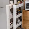 2er-Set Ausziehbares Zwischenregal mit Rollen 4 Reihen Büro Produktbild-Vorschau 9