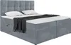 MEBLINI Boxspringbett mit Bettkasten - Gepolstert Produktbild-Vorschau 1