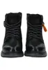 A pair of black Dockers boots are shown from the front. Anteprima dell’immagine prodotto