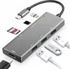HUB USB-C-Adapter HDMI 4k USB 3.0 5Gbps 100W für Produktbild-Vorschau 1