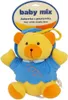 Baby Mix Teddybär blau Plüschtier mit Spielzeugmaschine Produktbild-Vorschau 2