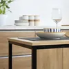 HOMCOM Jídelní stůl se 2 židlemi, jídelní set pro 3 osoby, Náhled obrázku produktu 7