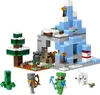 LEGO 21243 Minecraft Ośnieżone szczyty, Zestaw Podgląd zdjęcia produktu 2