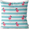 VOID Flamingo Strand weiss Kissenbezug Kissenhülle Produktbild-Vorschau 1