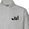 Huuraa Herren Polo Shirt Erdmännchen Silhouette L Sport Produktbild-Vorschau 2
