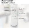A remote control for a ceiling fan with various buttons and labels. Náhled obrázku produktu