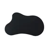 A top-down view of a single black object with an amorphous shape on a white background. Voir les images du produit