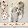 Spucktücher 2er Set, 100% Baumwolle, 120x120 cm, grau weiß Produktbild-Vorschau 2