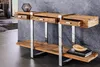 riess-ambiente Massivholz Konsolentisch BARRACUDA 140cm Produktbild-Vorschau 4