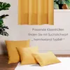 heimtexland ® Deko Vorhang Baumwolle Dekoschal Blickdicht Produktbild-Vorschau 3