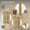 ML-Design Paravent Raumteiler 3-teilig Yokohama, Natur, Produktbild-Vorschau 3