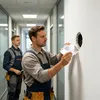 Dekselplaat rond - Ø 185 mm - Veerbelaste afdekplaat van Productafbeelding-voorbeeld 5