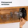 Silberthal Frischhaltedosen Vorratsdosen Glas Edelstahl 3er Produktbild-Vorschau 5