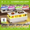 Couchtisch mit 4 Schubladen, Wohnzimmertisch, Hochglanz, Produktbild-Vorschau 4