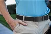 Automatik Gürtel Herren Stoff 35mm Stretch ohne Löcher Produktbild-Vorschau 2