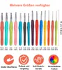 37 Häkelnadeln für Anfänger Set, 8 Größen Soft Grip Produktbild-Vorschau 5