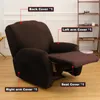 Topchances Velvet Recliner Chair Cover, Stretch Recliner Náhled obrázku produktu 3
