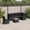 The Living Store 7-tlg. Garten-Sofagarnitur mit Kissen Produktbild-Vorschau 2