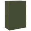 Highboard Olivgrün 67x39x95 cm Stahl Produktbild-Vorschau 9
