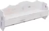 vidaXL Nástěnný věšák bílý 50×10×23 cm Dřevo Náhled obrázku produktu 1
