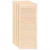 vidaXL Šatní dveře žaluziový design 4 ks 99,3x39,4 cm masiv Náhled obrázku produktu 1
