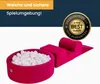 MeowBaby® Schaumstoff-Spielset mit Ballpool 90x30cm/200 Produktbild-Vorschau 5