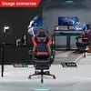 Puluomis Gaming Stuhl mit Massage und Fußstütze 150kg, Produktbild-Vorschau 9