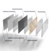 DEQORI Magnettafel Glas 100x50 cm 'Helle Marmorfläche' Produktbild-Vorschau 7