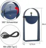 ZMH LED Tischleuchte Blau Nachttischlampe Tragbar Stimmung Produktbild-Vorschau 7
