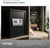 Coffre-fort électronique en acier 50 x 35 x 34,5 cm - noir Voir les images du produit 4