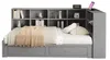 Sofá de madera maciza con cama extraíble de 90x190 cm, Vista previa de la imagen del producto 7