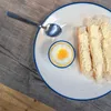 Nicola Spring 6 Stück Country Farmhouse Weiß Frühstück Produktbild-Vorschau 3