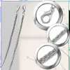 EDIBAZZAR | Tracolla in argento per borsa, borsetta, catena Anteprima dell’immagine prodotto 8