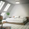 B.K.Licht - Deckenlampe mit Lampenschirm aus Stoff, Taupe, Produktbild-Vorschau 2