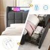 MODFU Polsterbetten 180 x 200 cm, Funktionsbett Doppelbett Produktbild-Vorschau 5