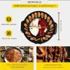 Korean BBQ/Hotpot - Koreański grill - Czarny - Z pokrywą Podgląd zdjęcia produktu 3