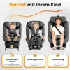 Flieks Autokindersitz Kindersitz 360°Drehbar, Kinder Produktbild-Vorschau 5
