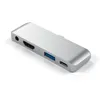 Satechi Aluminum Type-C Mobile Pro Hub silver Produktbild-Vorschau 3