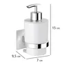 WENKO Seifen Spender QUADRO ohne bohren 250ml Bad Produktbild-Vorschau 12