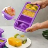Silikon-Gefrierbehälter mit Deckel – Portionsformen für Produktbild-Vorschau 5