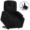 vidaXL Relaxsessel mit Aufstehhilfe Schwarz Stoff Produktbild-Vorschau 1