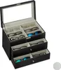 relaxdays Brillenbox für 18 Brillen Produktbild-Vorschau 1