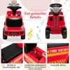 COSTWAY Kinder Feuerwehrauto mit Seifenblasenpistole, Produktbild-Vorschau 4