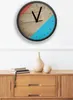 Opviq, Artavessa3Dclock10, Dekorative MDF-Uhr, Mehrfarbig, Produktbild-Vorschau 1